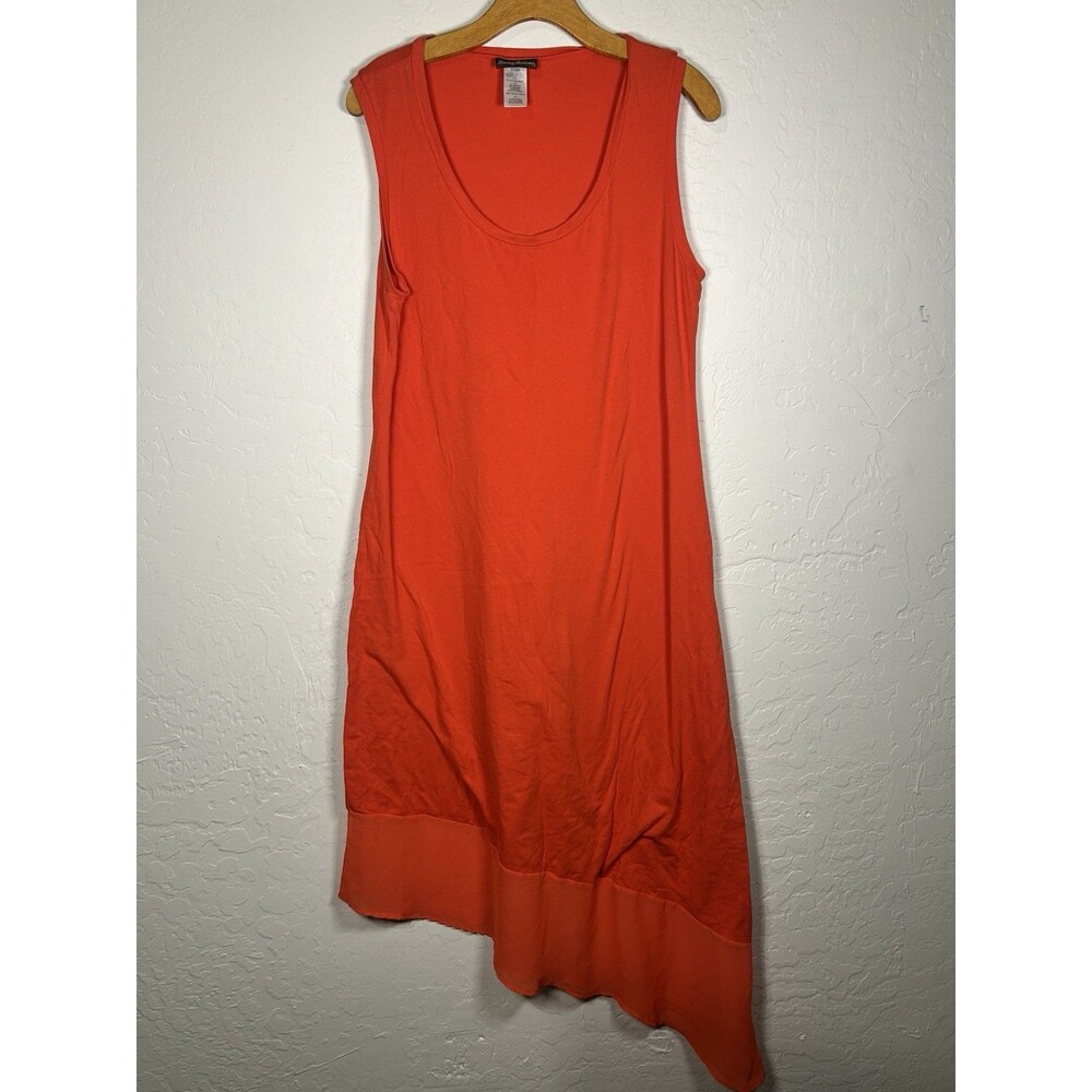 Tommy Bahama Womans Large Dress Coral Boho Sleeveless Beachwear